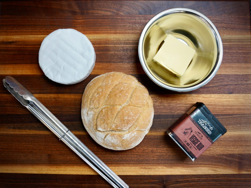 Zutaten Partybrot mit geschmolzenem Käsekern