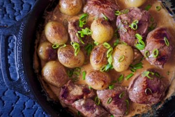Lammhüfte aus der Pfanne