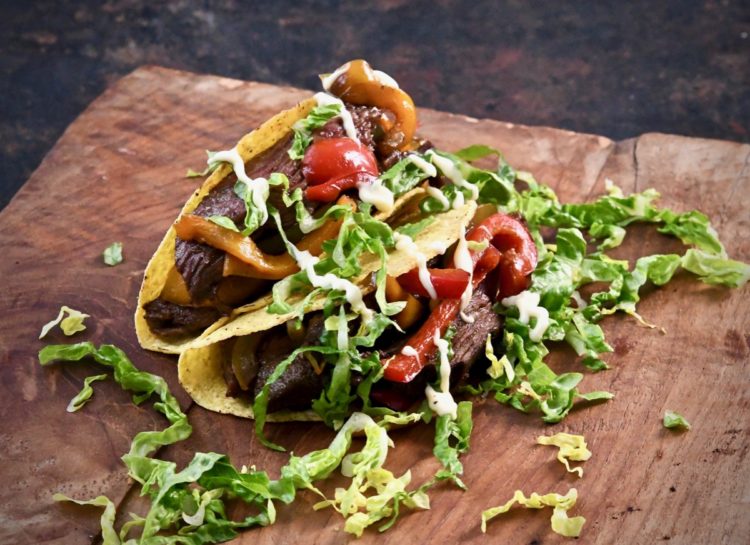 Jack Daniels Beef Tacos
