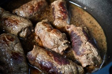 Rinderrouladen aus dem Dutch Oven