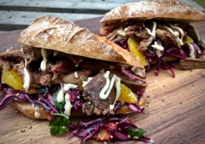 Pulled Duck Baguette