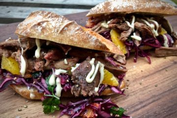 Pulled Duck Baguette