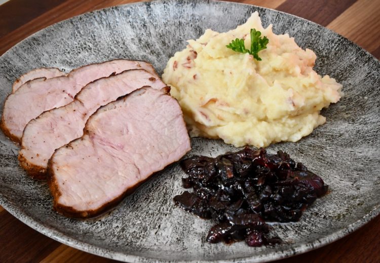 Gesmokter Kalbsrücken