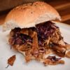 Pulled Pute Burger