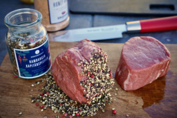 Steaks mit Hamburger Kapitänspfeffer