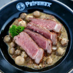 Pilzpfanne mit Roastbeef