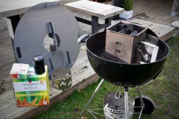 Feuerplatte für den Kugelgrill