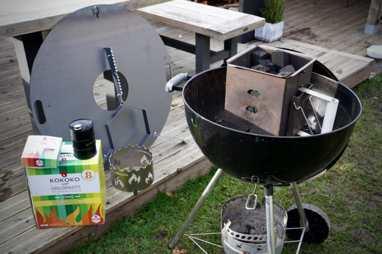Feuerplatte für den Kugelgrill