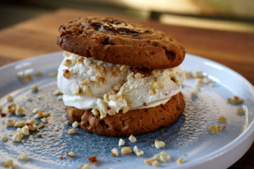 Eis Sandwich Dessert