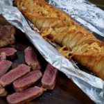 Knoblauchbaguette vom Grill