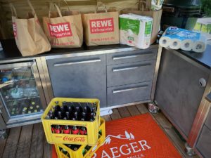 Livegrillen mit dem REWE Lieferservice