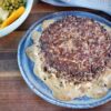 Hacksteak mit Rahmsoße