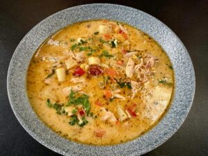Smoked Chicken Chowder
