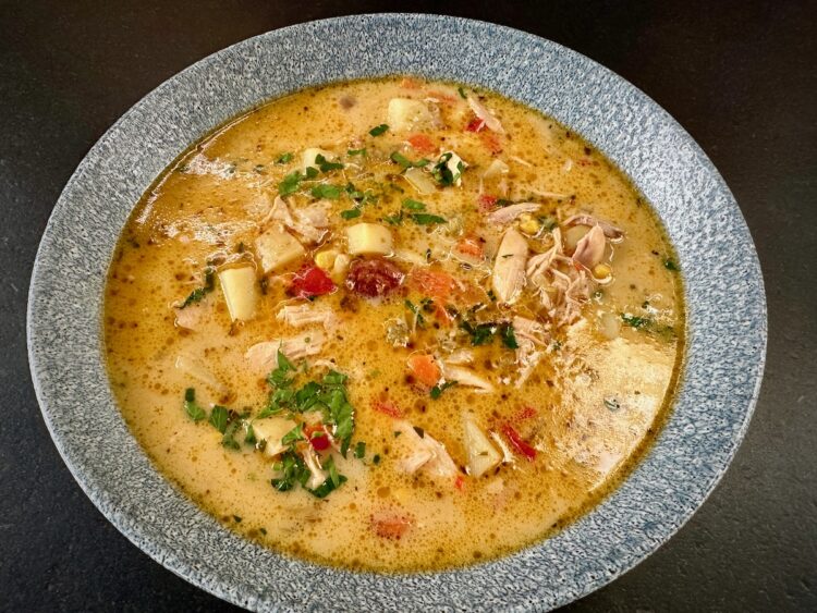 Smoked Chicken Chowder